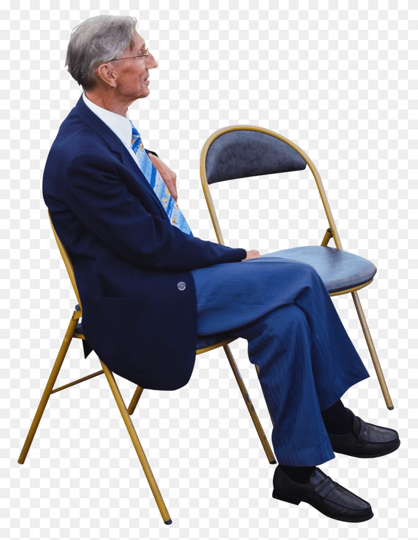 770x1024 Sitting At A Wedding Image Old People Sitting, Person, Chair, Furniture HD PNG Download