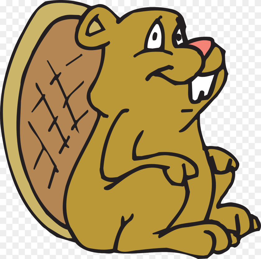 Sitting Beaver Clipart, Dynamite, Weapon, Animal, Mammal PNG