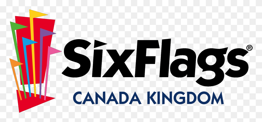 1954x833 Six Flags Canada Kingdom Estaba Sufriendo Un Declive, Six Flags New Orleans Logo, Texto, Alfabeto, Símbolo Hd Png