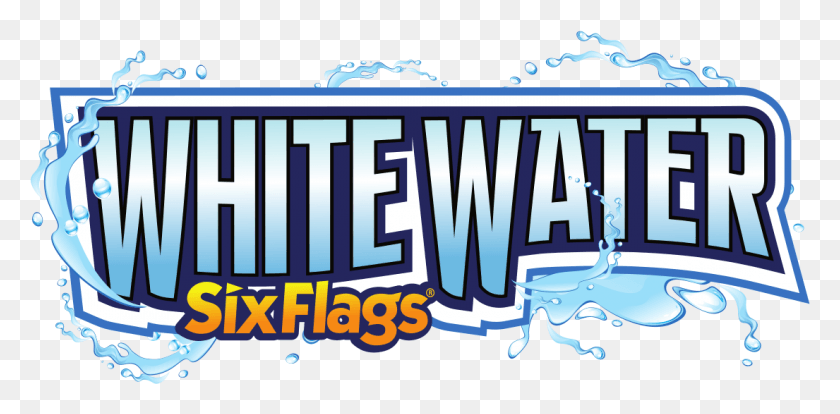 1105x502 Six Flags White Water Atlanta Logo, Comida, Comida, Word Hd Png