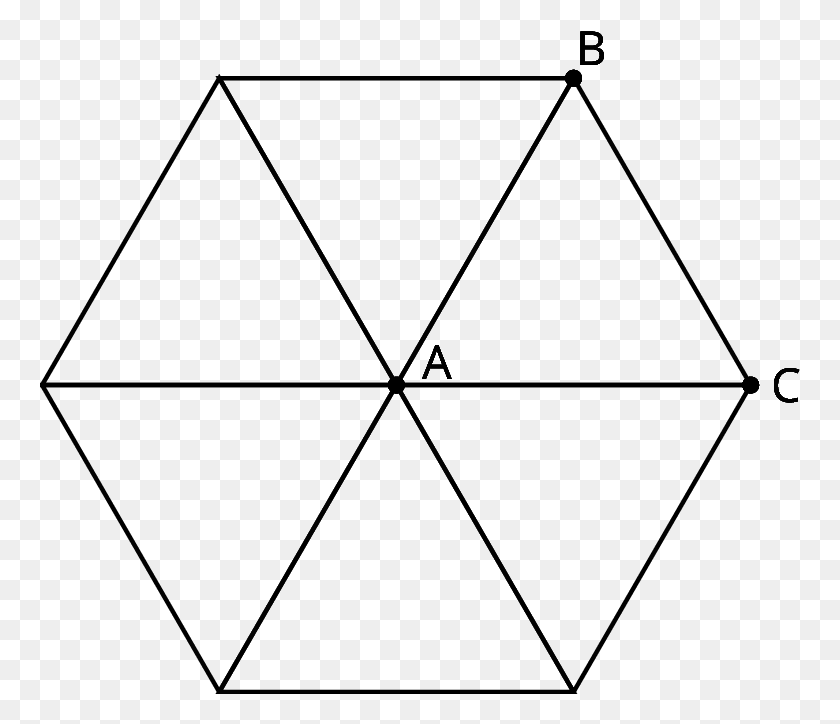 761x664 Six Identical Equilateral Triangles Are Drawn Such Triangle, Gray, World Of Warcraft HD PNG Download