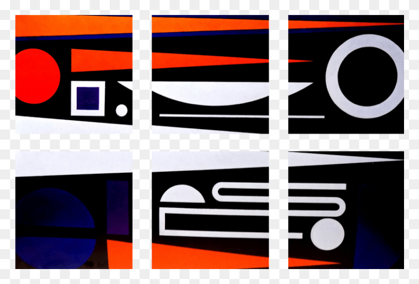824x539 Шесть Печатных Квадратов Графический Дизайн, Современное Искусство, Освещение Hd Png Скачать