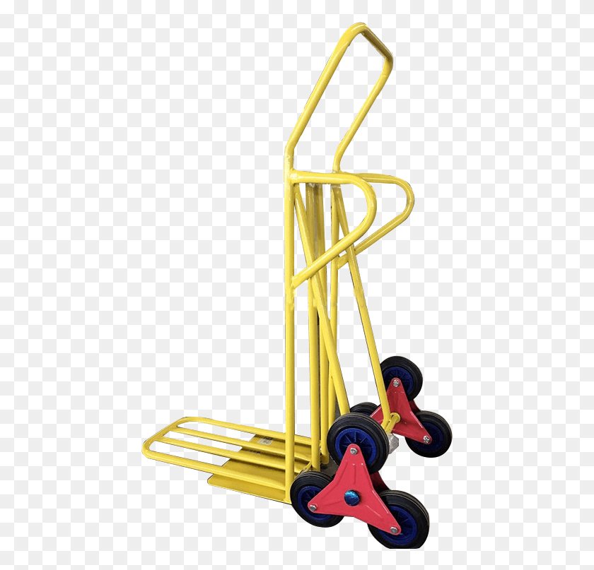 441x747 Six Wheel Hand Truck Trolley For Climbing Stairs Ht8001 Chair, Lawn Mower, Tool, Vehicle HD PNG Download
