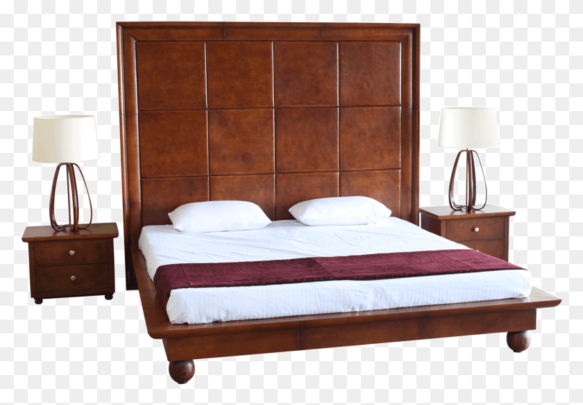 1534x1029 Sixteen Tiles Double Bed Bed Frame, Furniture, Bedroom, Room HD PNG Download