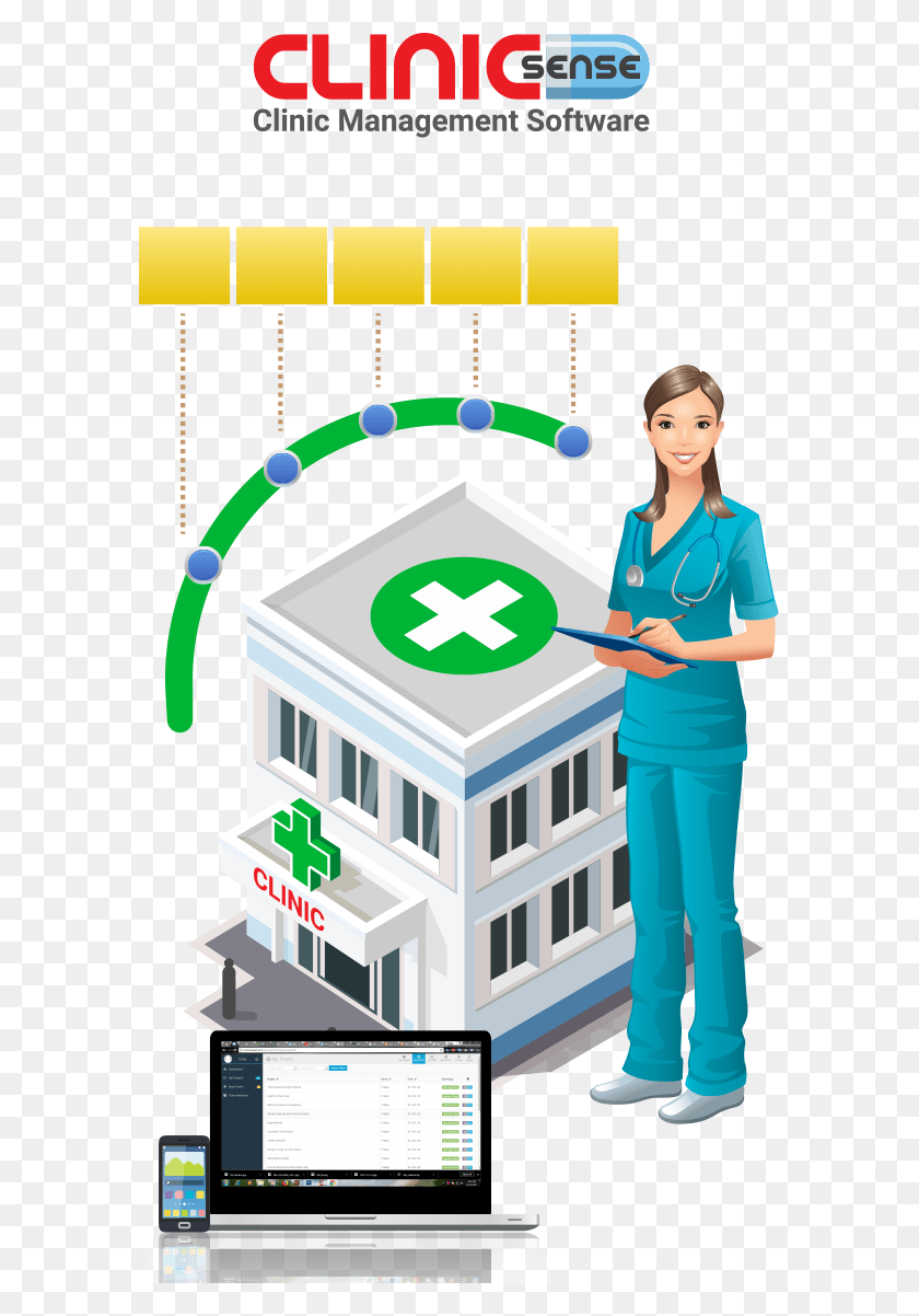 585x1142 Sixthsense It Solution Hospital, Person, Human, Nurse HD PNG Download
