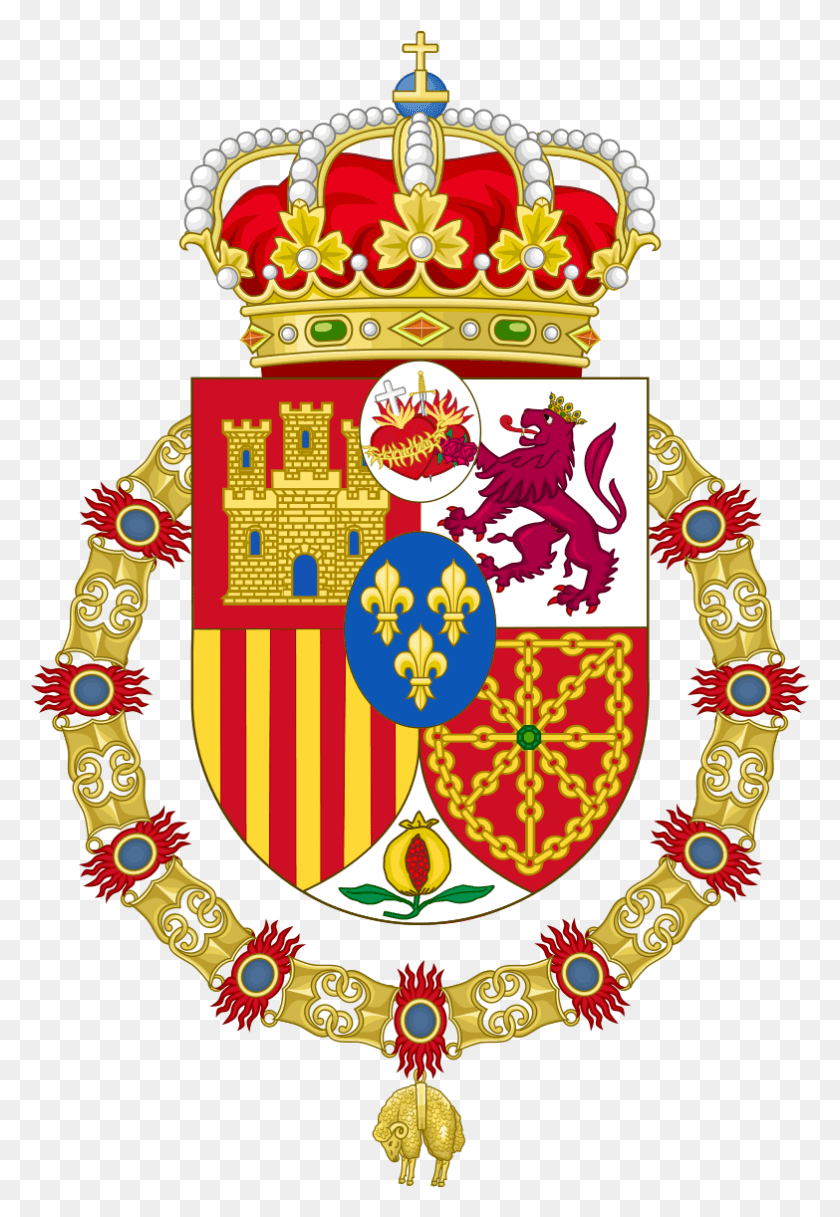 783x1162 Sixto Enrique De Borbn Parma Princess Leonor Coat Of Arms, Symbol, Logo, Trademark HD PNG Download