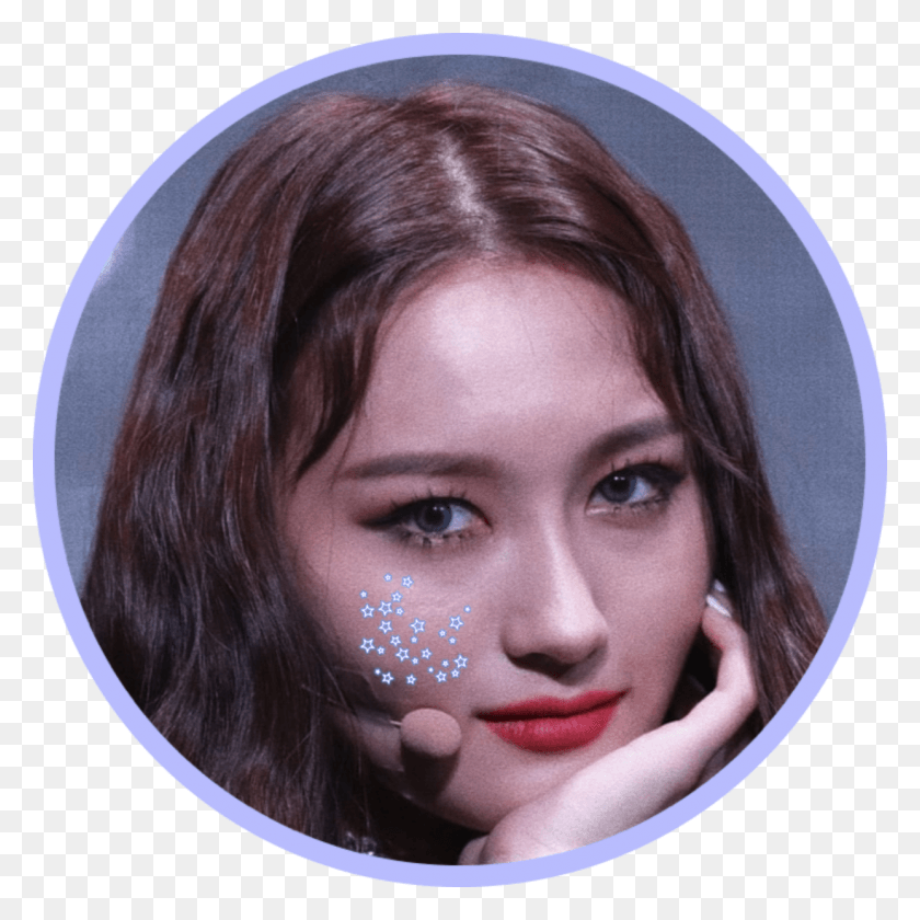 1242x1242 Siyeon Messy Layouts Girl, Face, Person, Human HD PNG Download