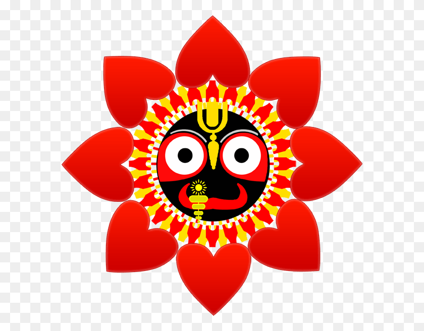 596x596 Шри Джаганнатх Шри Джаганнатх, Графика, Логотип Hd Png Скачать