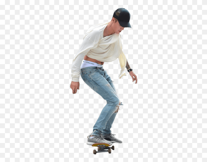 276x597 Skateboarder, Pants, Clothing, Apparel HD PNG Download