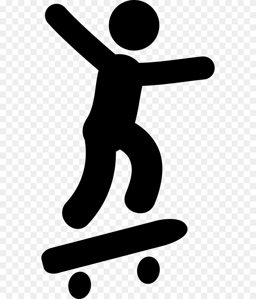 570x980 Skater Skater Icon, Stencil, Person, Appliance, Ceiling Fan Clipart PNG