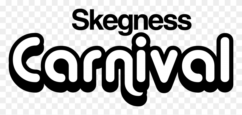 3404x1490 Skegness Carnival Logo Think More Talk Less, Text, Label, Word HD PNG Download