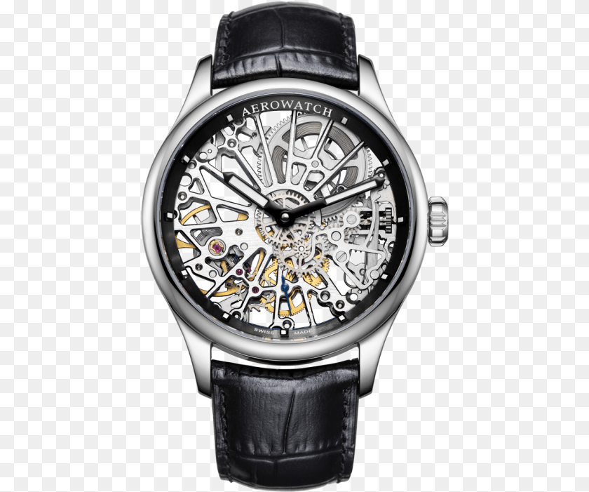 Skeleton Cobweb Aerowatch, Arm, Body Part, Person, Wristwatch Clipart PNG