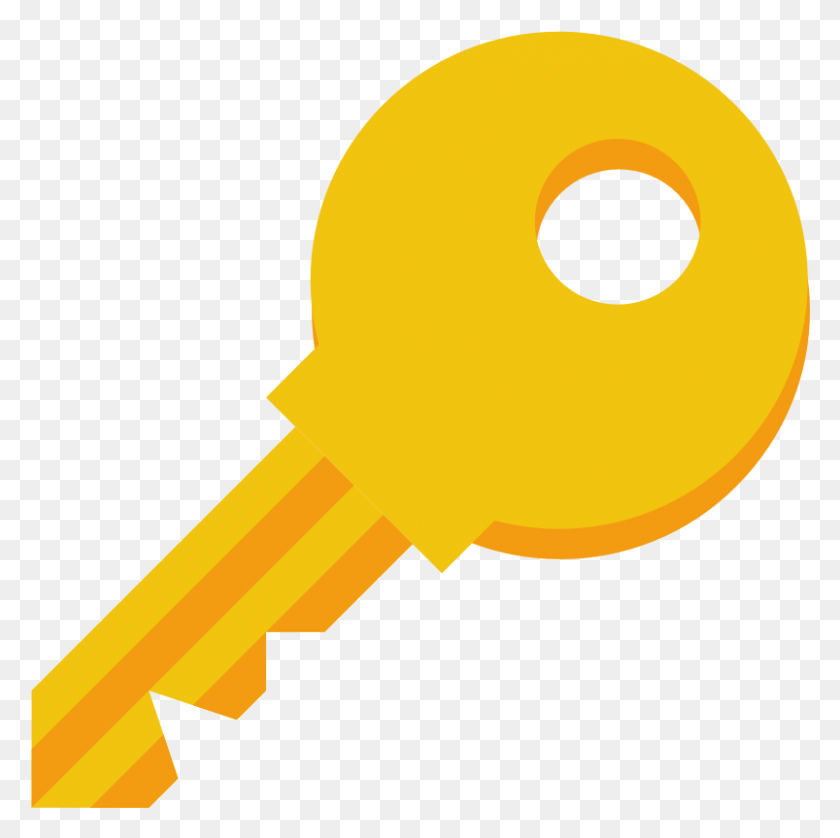 803x801 Значок Ключа Отмычки, Ключ, Погремушка Hd Png Скачать