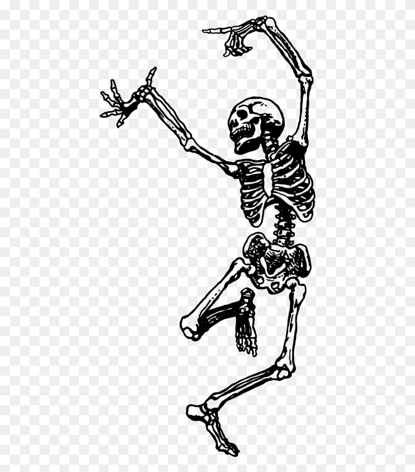 439x895 Skeleton Tumblr Dancing Skeleton, Gray, World Of Warcraft HD PNG Download