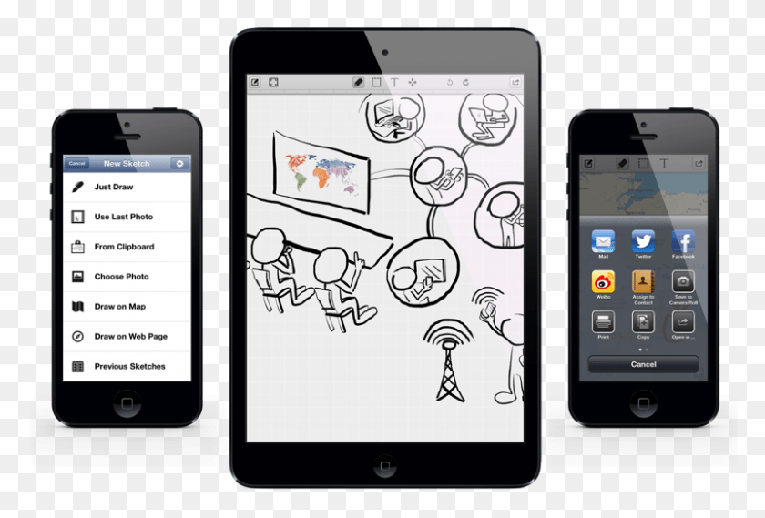 800x523 Sketchto Is The Most Convenient Way To Express Your Iphone, Mobile Phone, Phone, Electronics HD PNG Download