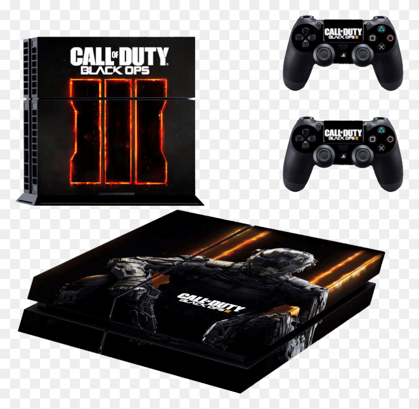 784x765 Skin Call Of Duty Black Ops Iii 3 Ps4 Ps4 Black Ops 4 Skin, Electronics, Camera, Video Gaming HD PNG Download