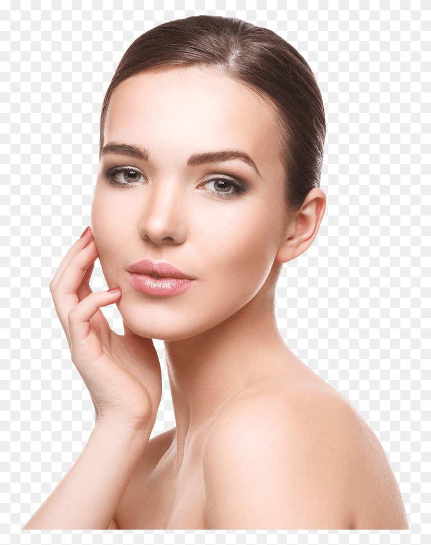 758x1002 Skin Care Skin Facial Care Head Neck Image Beautiful Woman Face, Face, Person, Human HD PNG Download