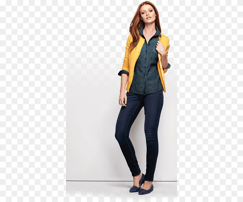 Skinny Front Lands39 End, Pants, Jacket, Vest, Coat Transparent PNG