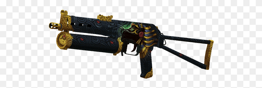 530x223 Skins Bizon Cs Go For 2d Assault Rifle, Weapon, Weaponry, Blade HD PNG Download
