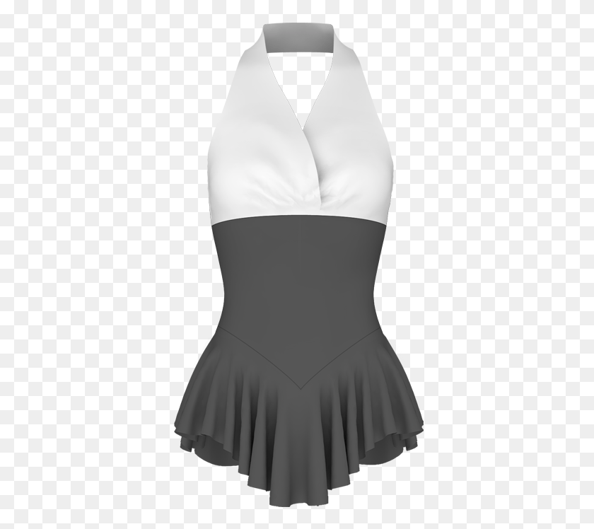 360x688 Skirt Inset Line Panty Bodice Skirt Pull On Little Black Dress, Clothing, Apparel, Swimwear HD PNG Download