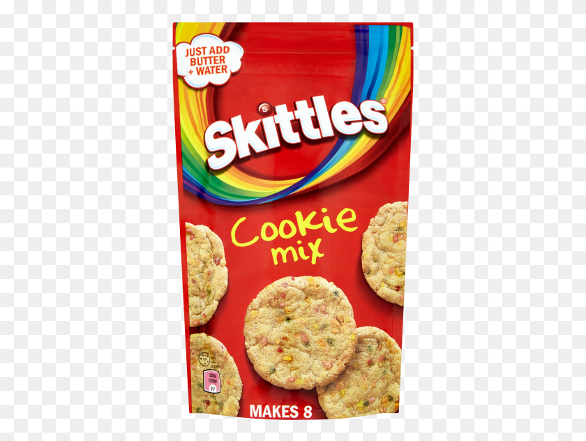 347x572 Skittles Cookie Mix 180g Skittles Cookie Mix, Food, Biscuit, Paper HD PNG Download