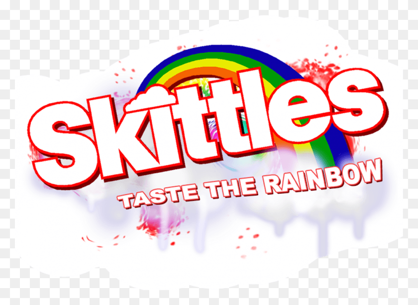1024x728 Skittles Sticker Skittles, Text, Food, Label HD PNG Download