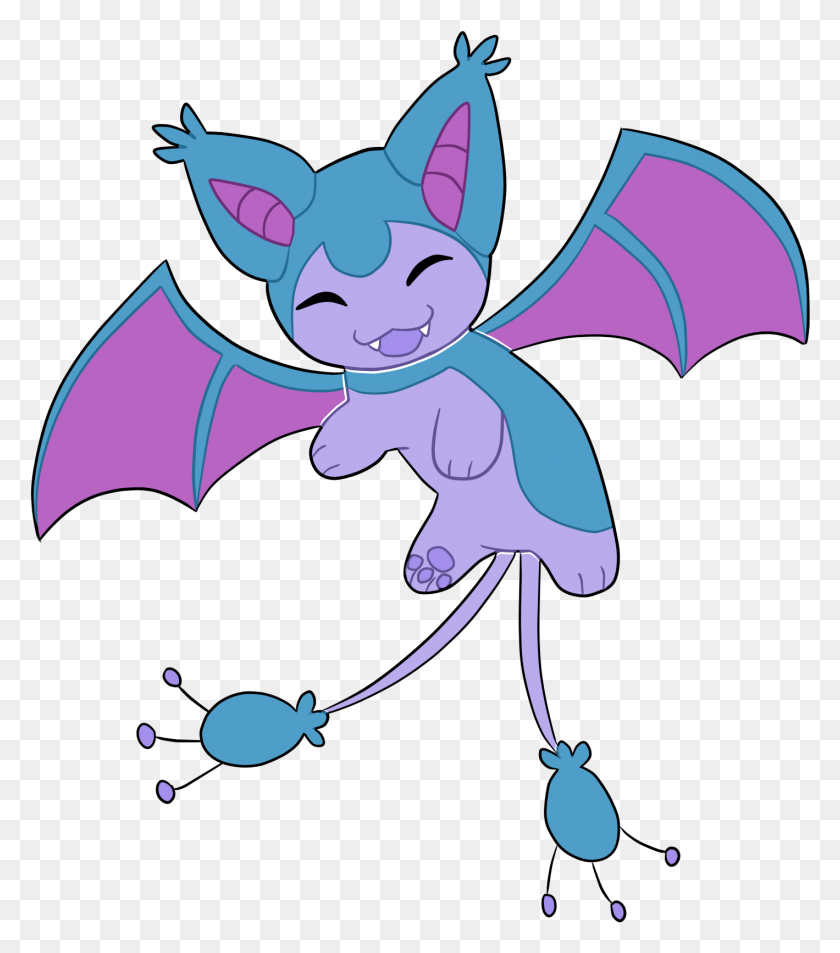 1419x1626 Skittyzubat De Dibujos Animados, Dragón, Caballo Hd Png