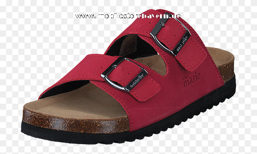 705x445 Skna Marie Joline Red Slide Sandal, Clothing, Apparel, Footwear HD PNG Download