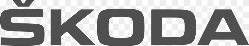 Skoda Black And White Logo, Text Clipart PNG