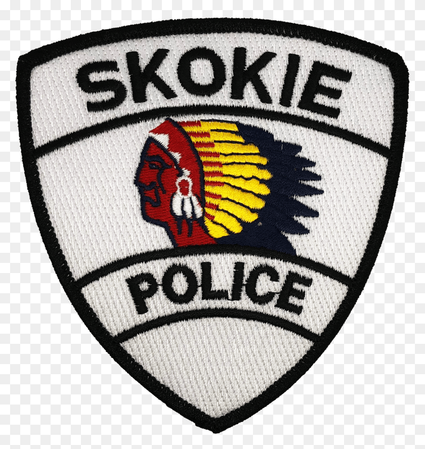 1761x1871 El Departamento De Policía De Skokie, Parche De Hombro, Logotipo De La Policía De Skokie, Hd Png
