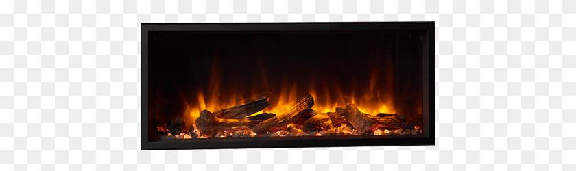 431x190 Skope Electric Inset Fires Hearth, Fireplace, Indoors, Bonfire HD PNG Download