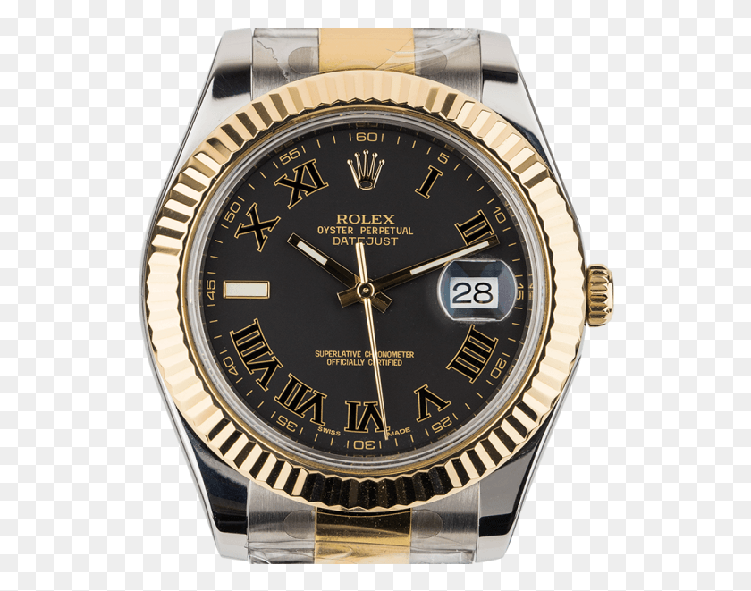 534x601 Sku T4d00493 Gold Rolex Datejust Numeral, Wristwatch, Clock Tower, Tower HD PNG Download