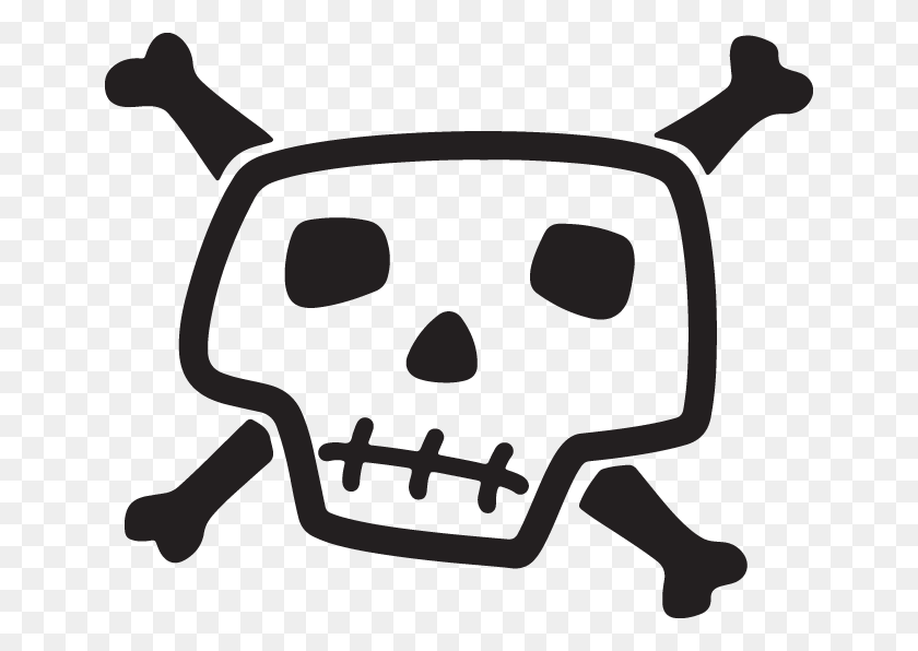 648x536 Skull And Bones Drawing, Stencil, Goggles, Accessories HD PNG Download