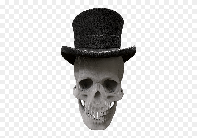 329x528 Descargar Png / Sombrero De Calavera Y Huesos Cruzados Hd Png