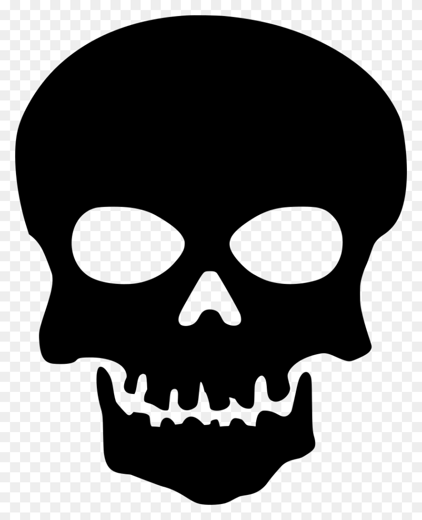 819x1024 Skull Clipart, Gray, World Of Warcraft HD PNG Download