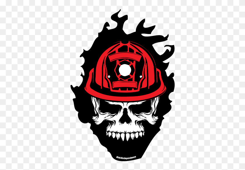 359x523 Skull Clipart Fireman Spartan Helmet Logo, Clothing, Apparel, Poster HD PNG Download