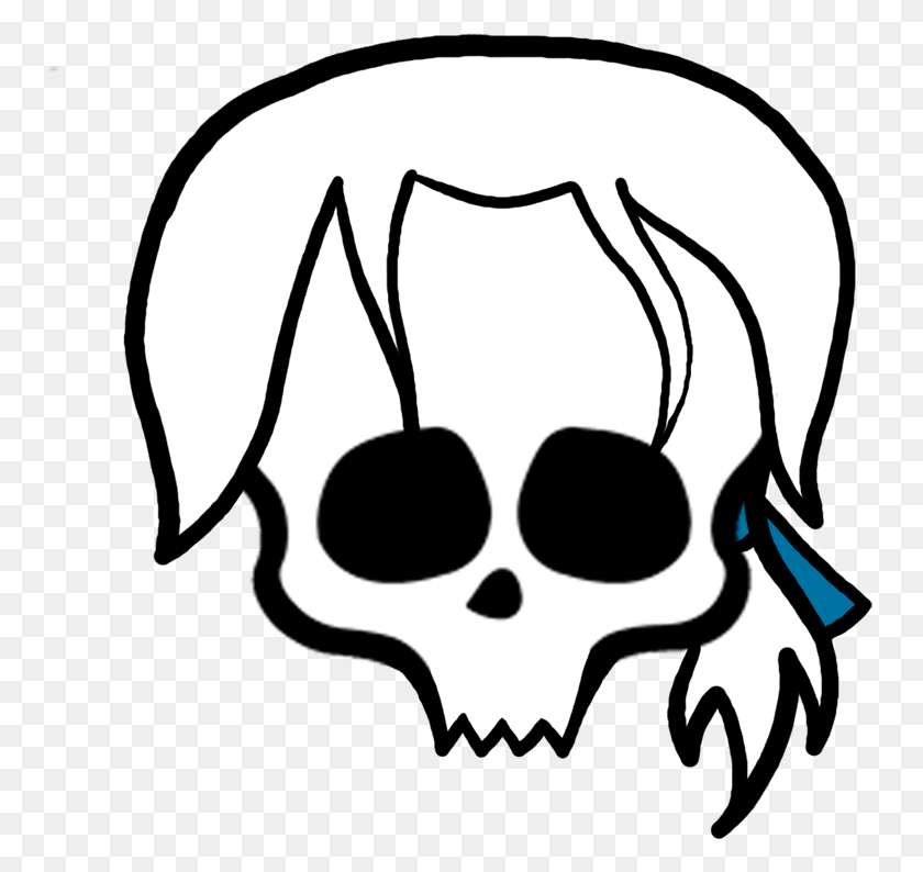 749x734 Skull Clipart Monster High Monster High Skull, Stencil, Symbol, Label HD PNG Download
