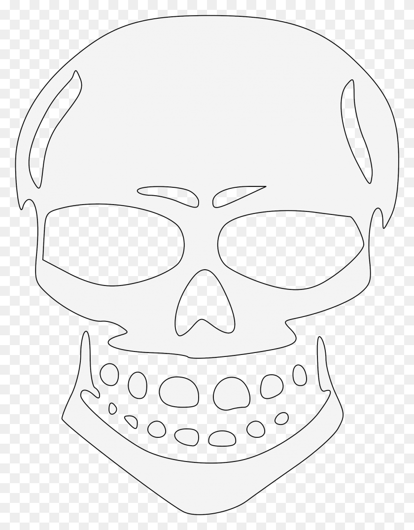 1754x2283 Skull Clipart Wicked Skull Stencil, Helmet, Clothing, Apparel HD PNG Download