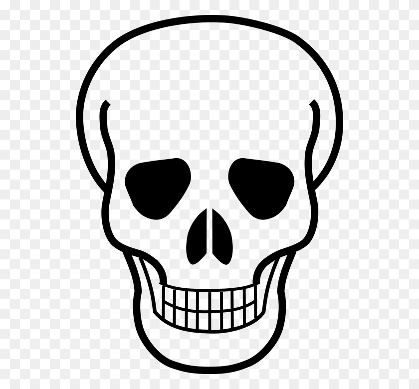 536x720 Skull Graphic, Gray, World Of Warcraft HD PNG Download