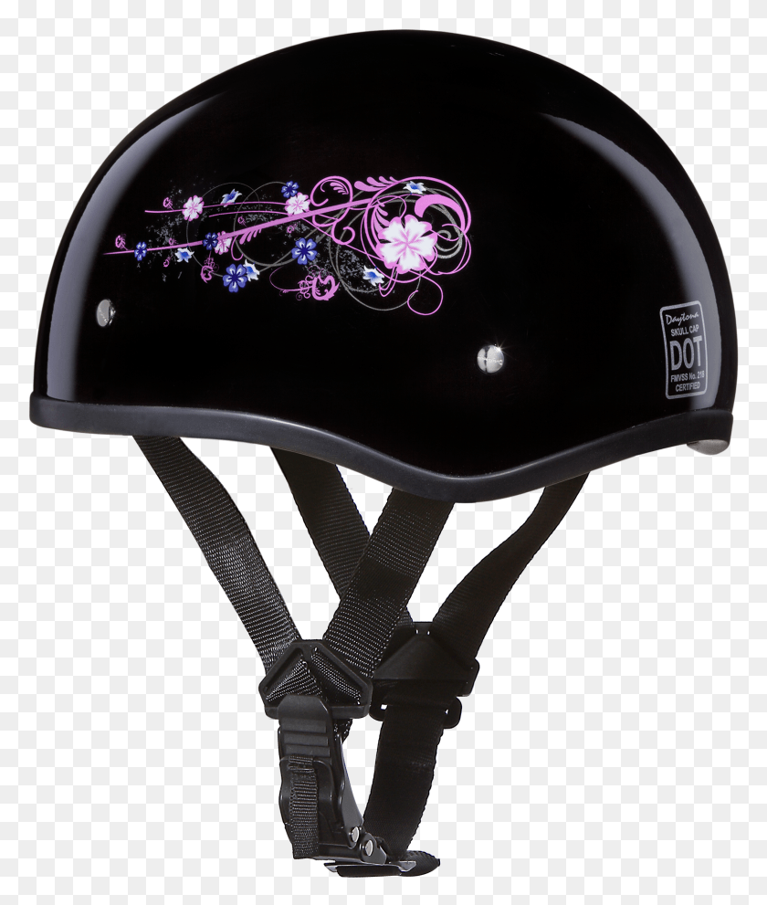 1586x1894 Skull Half Helmets Motorcycle Skull, Clothing, Apparel, Helmet HD PNG Download