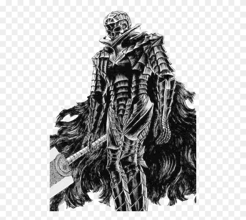 501x691 Skull Knight Berserk Armor Caballero Lirios Monstruos, Persona, Humanos, Samurai Hd Png