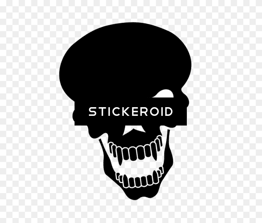 527x656 Skull Skull, Stencil, Hand, Person HD PNG Download