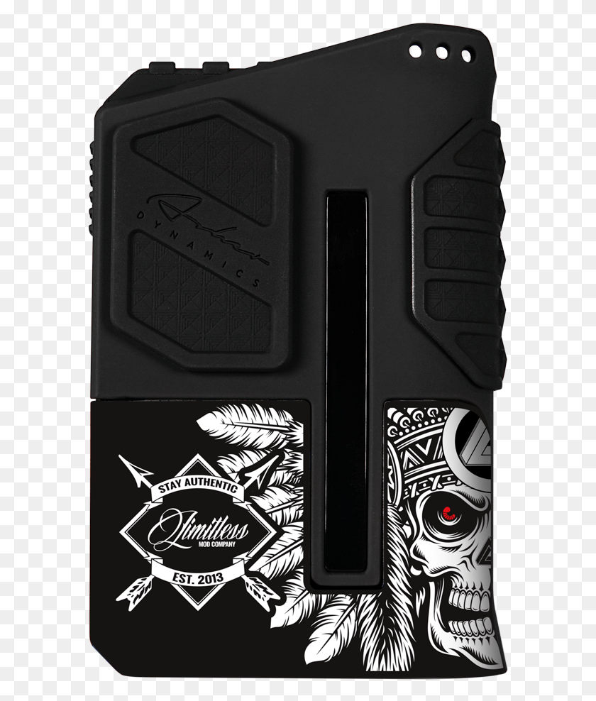 606x928 Skullchief Side1 Limitless Mod Co Arms Race, Mobile Phone, Phone HD PNG Download
