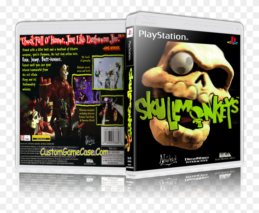 749x630 Skullmonkeys Psx Cover, Person, Human, Disk HD PNG Download