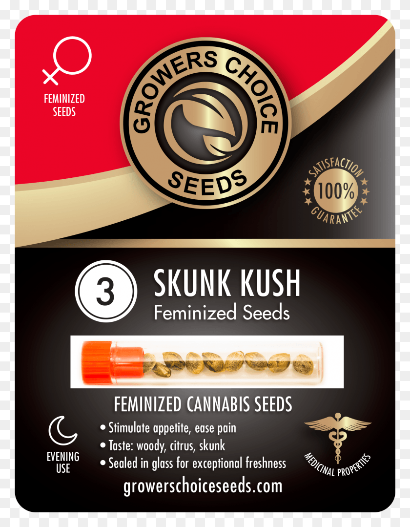 1667x2178 Skunk Kush Feminized Cannabis Seeds Skunk Kush Sensi Seeds Grow, Текст, Флаер, Плакат Hd Png Скачать