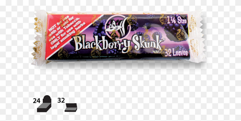 626x362 Skunkpack Blackberry 114 Skunk Blackberry Rolling Papers, World Of Warcraft, Sweets, Food HD PNG Download
