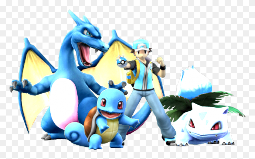 1024x608 Sky Blue Edition Photo Pokemontrainersky Blue Pokemon Trainer Transparent, Toy, Person, Human HD PNG Download
