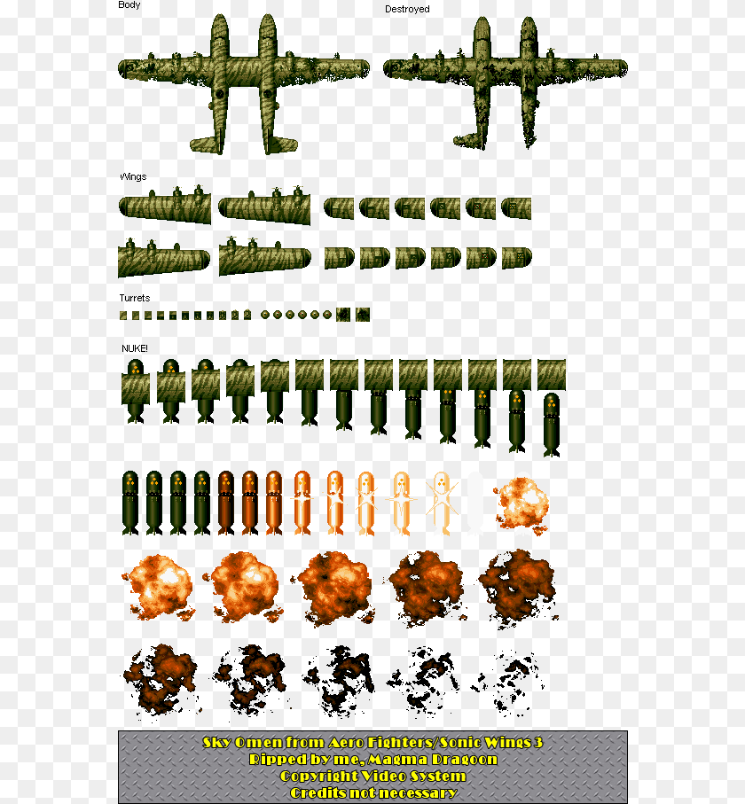 576x907 Sky Omen Aero Fighters Sprites, Advertisement, Poster, Book, Publication Sticker PNG