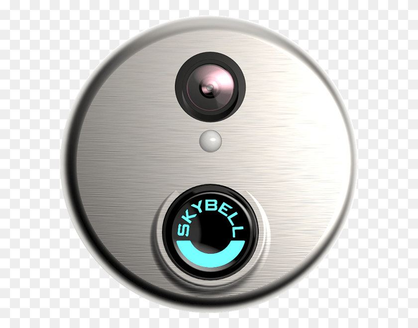 600x600 Skybell Doorbell, Disk, Electronics, Electrical Device HD PNG Download
