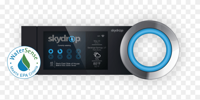 2048x952 Skydrop Halo Sprinkler Controller Circle, Electronics, Projector, Camera HD PNG Download
